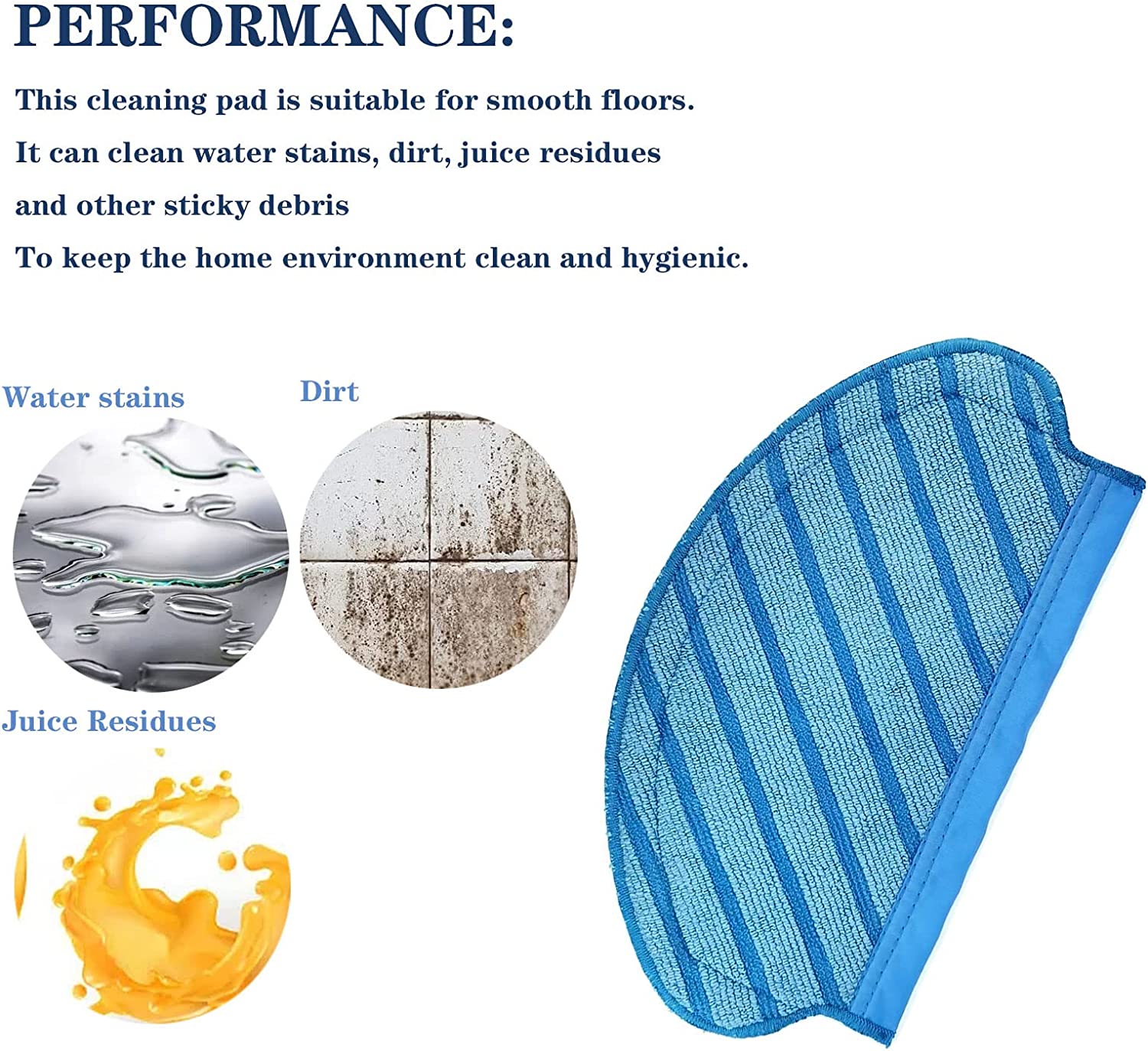 ECOVACS DEEBOT OZMO 920/950 Washable mopping pad ECOVACS UK