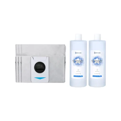 DEEBOT T20/X1/X1e/T10 family Cleaning Solution and Dust Bag Bundle