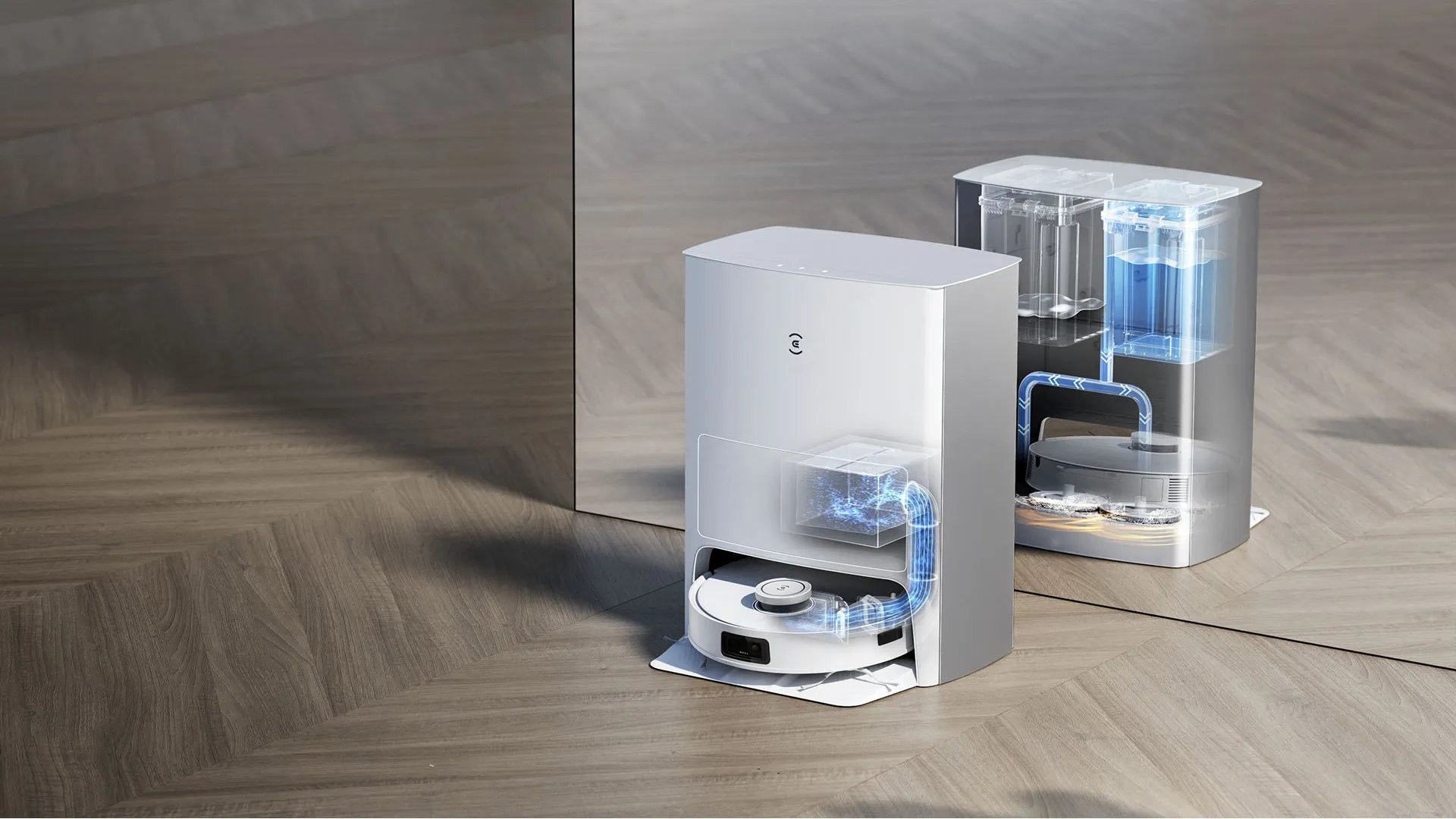 ECOVACS All-in-One AI-powered Robotic Vacuum Cleaner