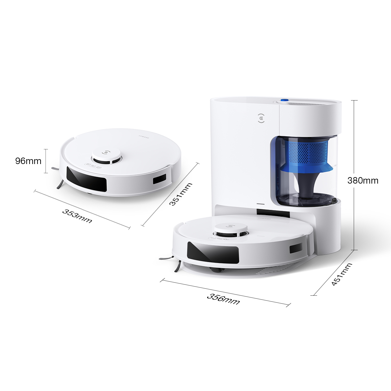 DEEBOT N20 PLUS White - ECOVACS UK