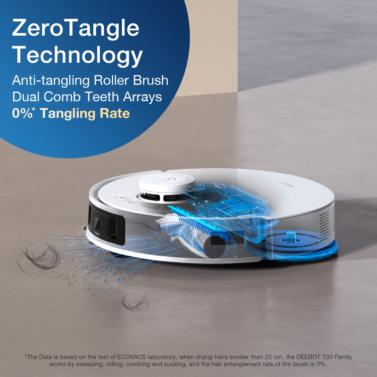 ロボットクリーナーDEEBOT T30S COMBO DEEBOT T30S COMBO White Robot Vacuum & Mop + Handheld Vacuum
