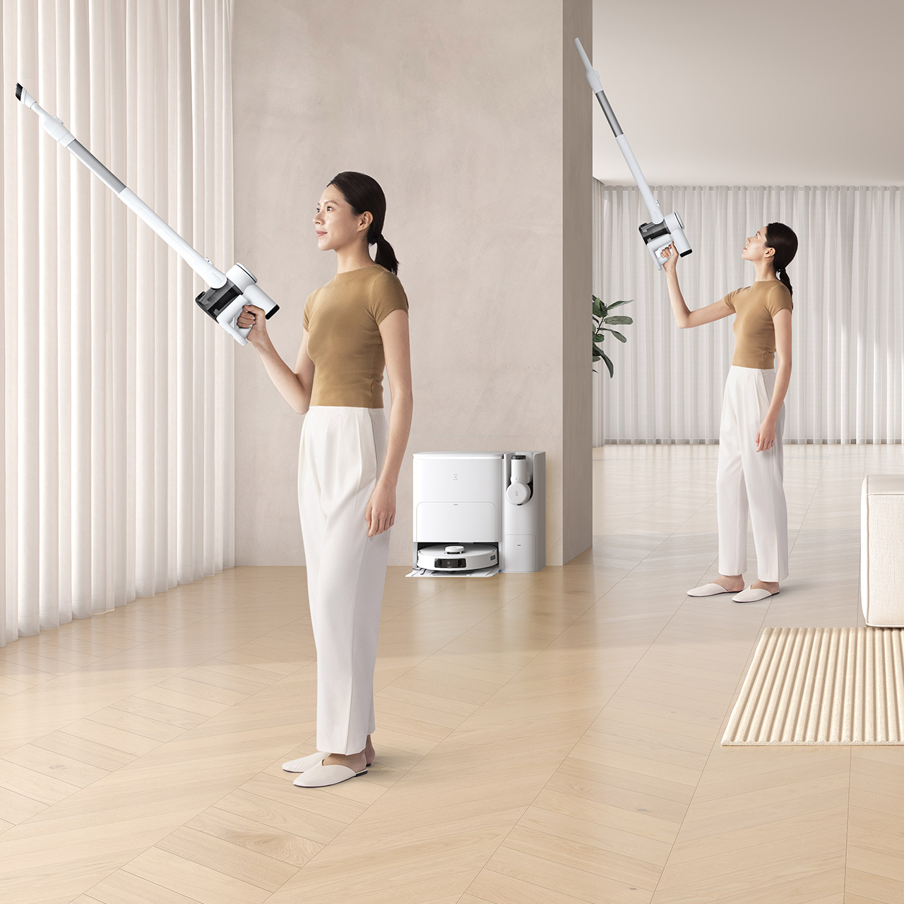 Power Brush Kit for X2 COMBO/T30S COMBO -White - ECOVACS UK