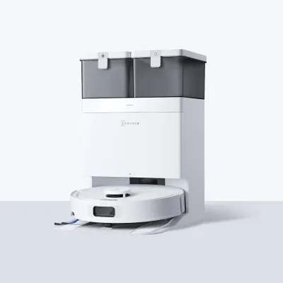 DEEBOT T30C White Robotic Vacuum (20000Pa Suction, ZeroTangle)