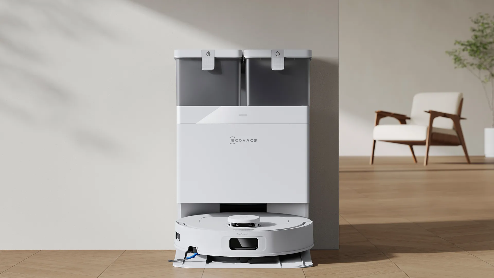 OMNI Station with Automatic Self-Cleaning Liberates Your Hands 
