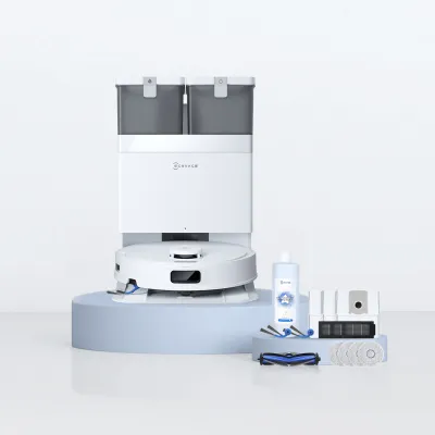 DEEBOT T30C White Package Robot Vacuum and Mop + Accessories