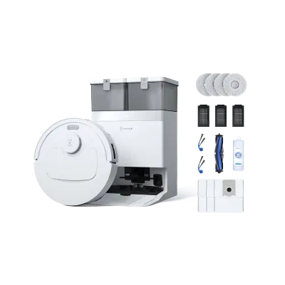 DEEBOT T30C White Package Robot Vacuum and Mop + Accessories