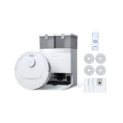 DEEBOT T30C White Package Robot Vacuum and Mop + Accessories