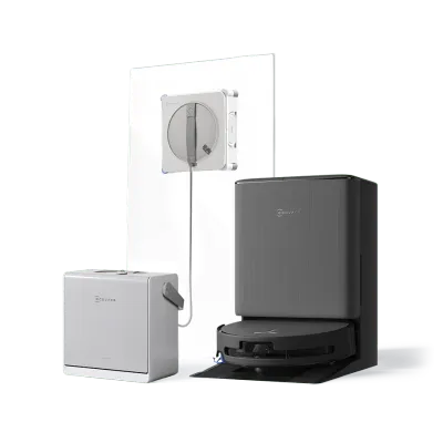 DEEBOT T90 PRO OMNI Automated Vacuum Cleaner & Window Robot Cleaner WINBOT W2S OMN