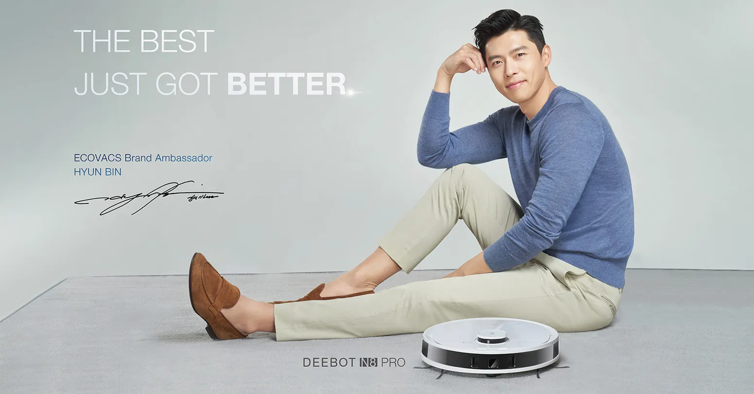 Hyun Bin And ECOVACS Partner To Promote A Robot Vacuum For Every Family