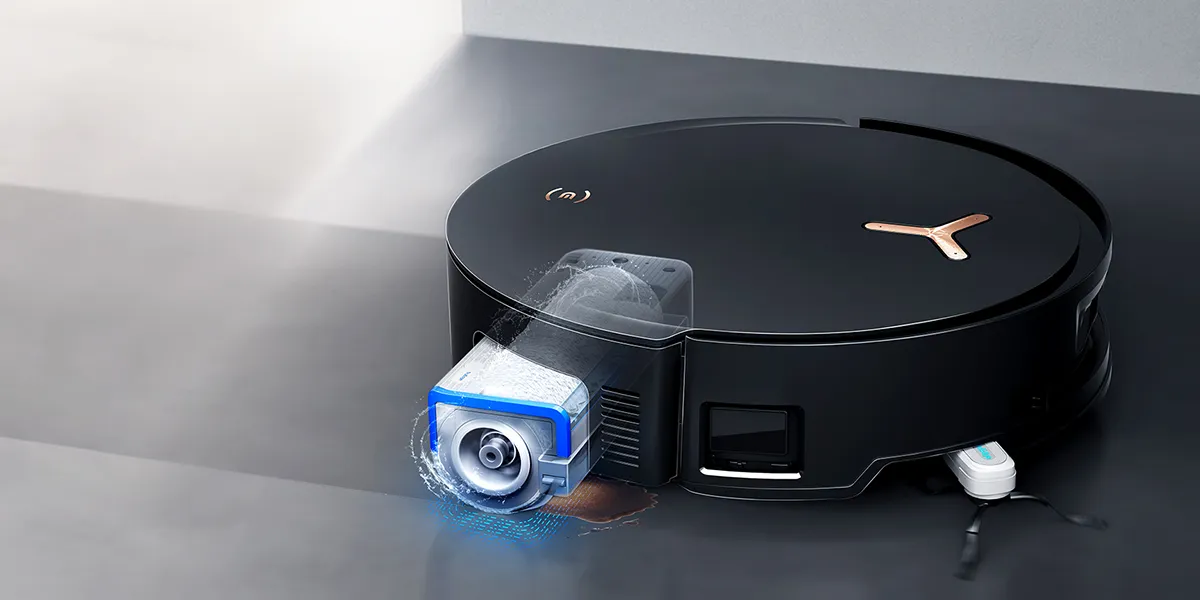 deebot x8 roller mopping