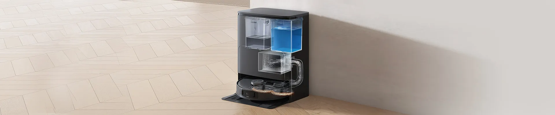 deebot t30s black with auto empty station