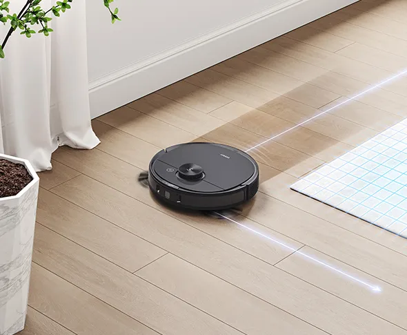 Vacuuming and Mopping with Auto-Carpet Detection
