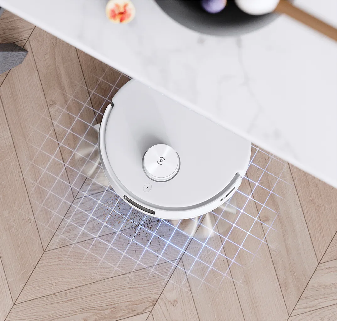 3000Pa for a more powerful suction 3000Pa for a more powerful suction