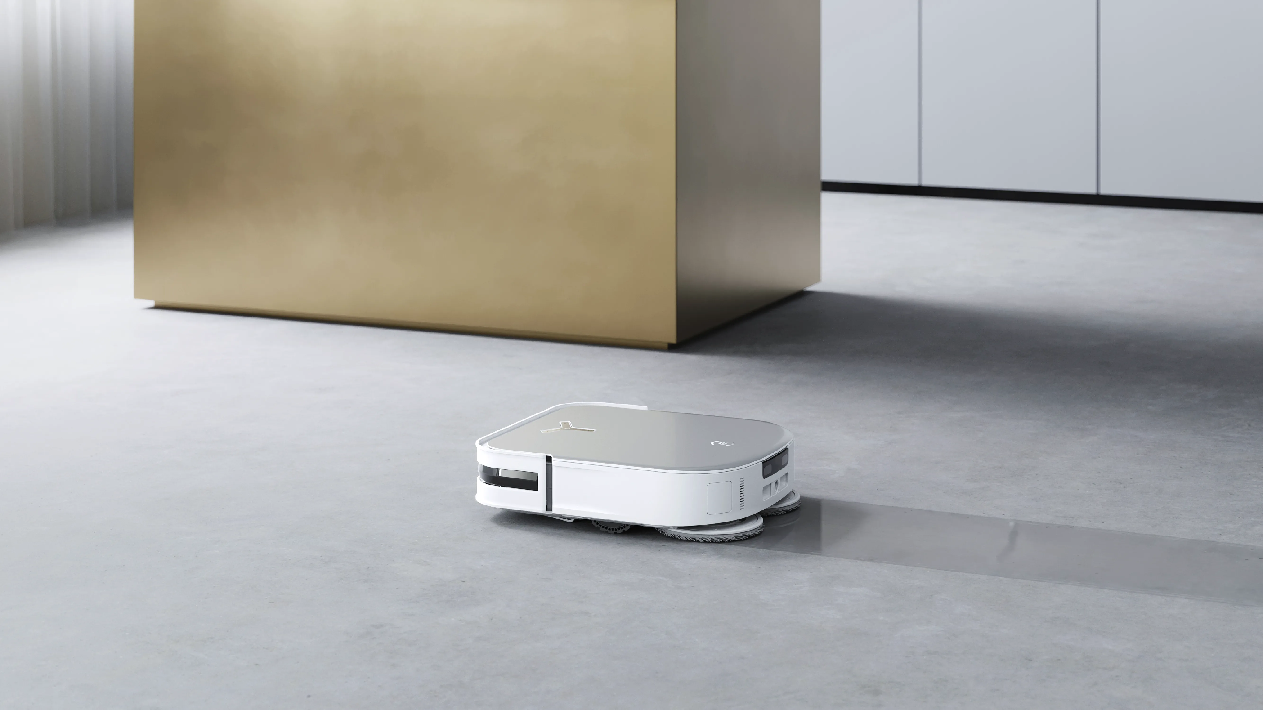 DEEBOT X2 OMNI White | Square Robot Vacuum & Mop (8000pa