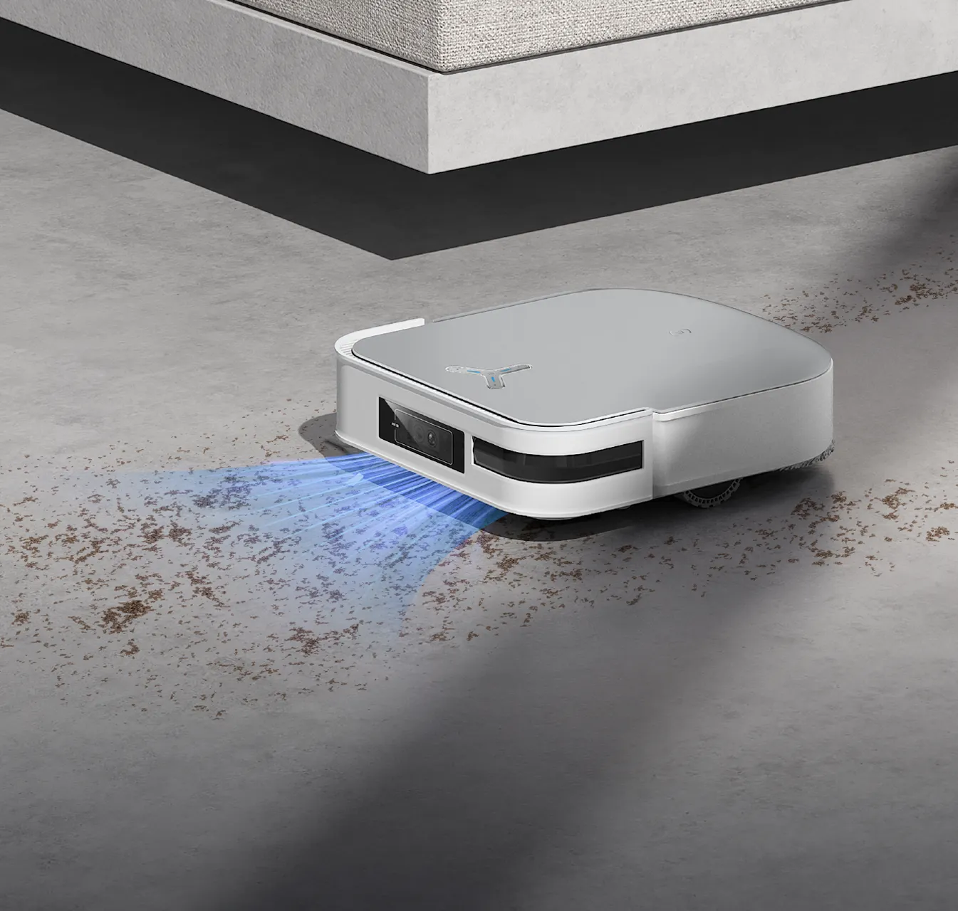 DEEBOT X2 OMNI White | Square Robot Vacuum & Mop (8000pa