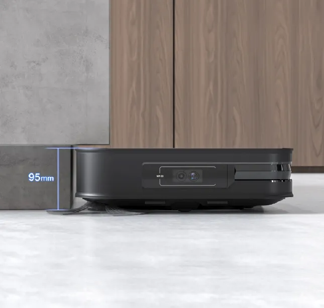 Super-thin, square-shaped design