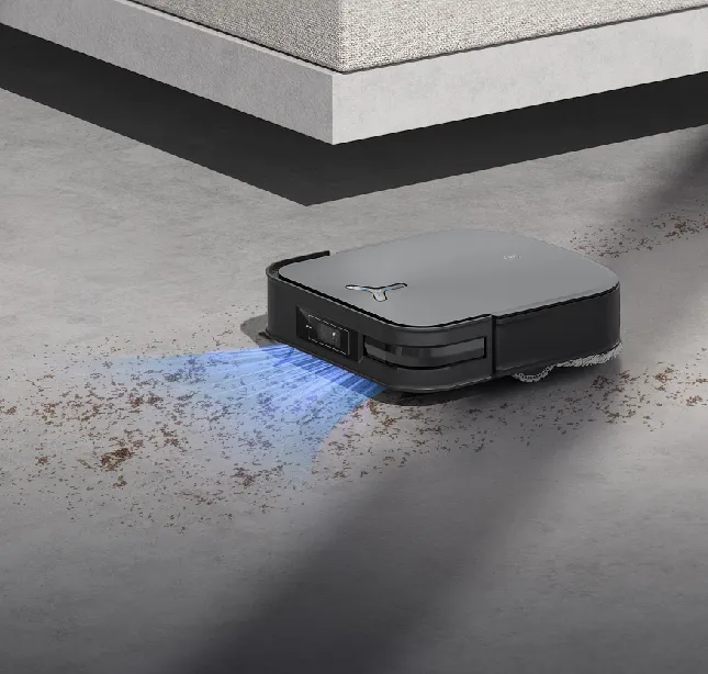 Powerful 8700Pa hurricane-level suction power