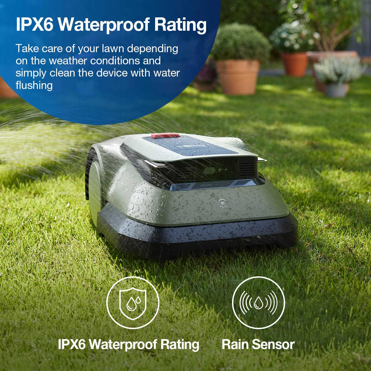 ECOVACS GOAT GX-600 | Auto Lawn Mower Robot - ECOVACS US