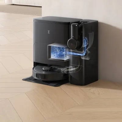 DEEBOT T30S COMBO Black Robotic Vacuum Cleaner
