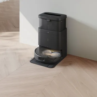 DEEBOT N30 OMNI Robot Vacuum (TruEdge,Auto-Lift Mopping,Self-Emptying)