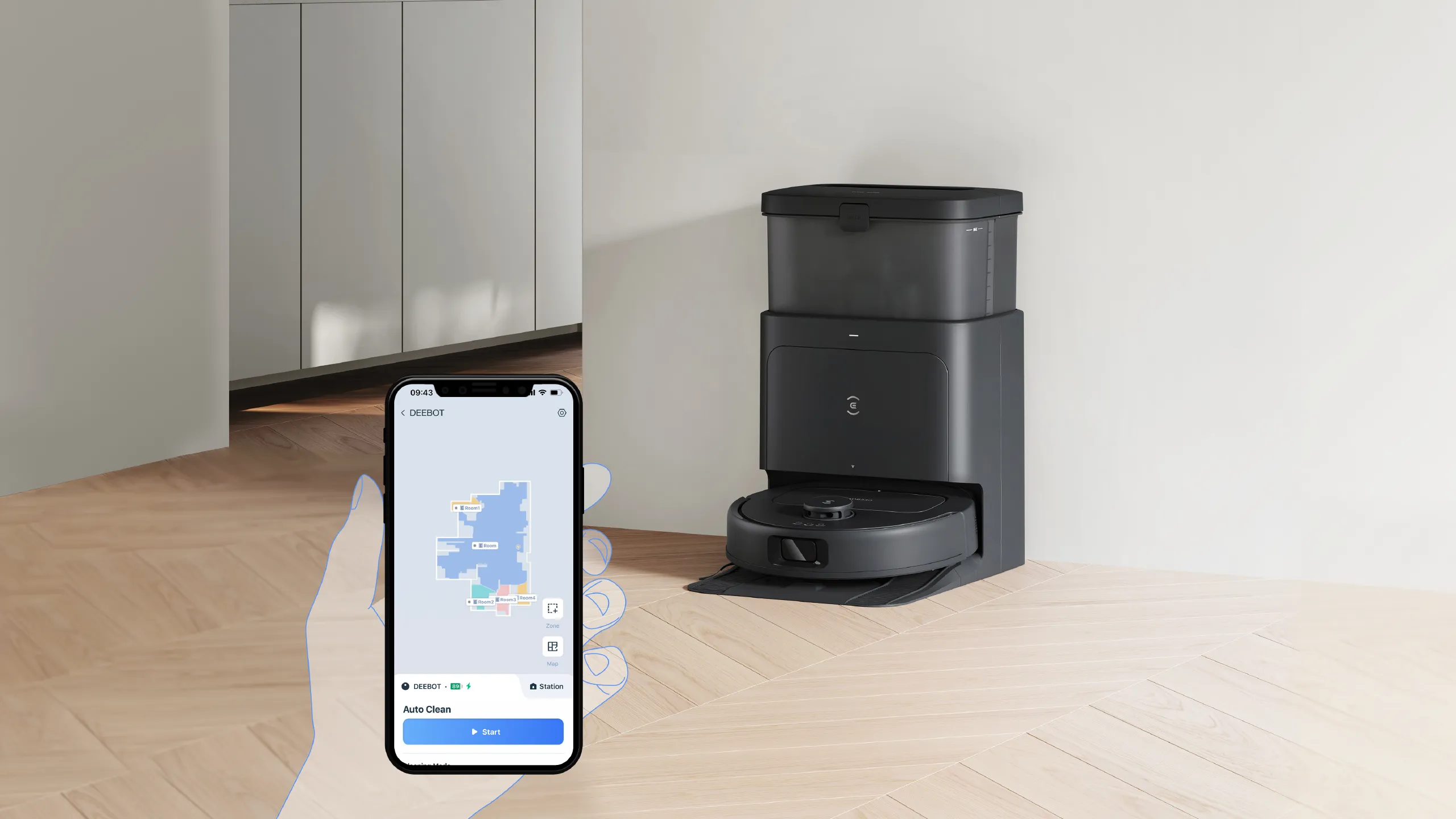 Introducing intuitive cleaning powered by carefully designed user-friendliness.