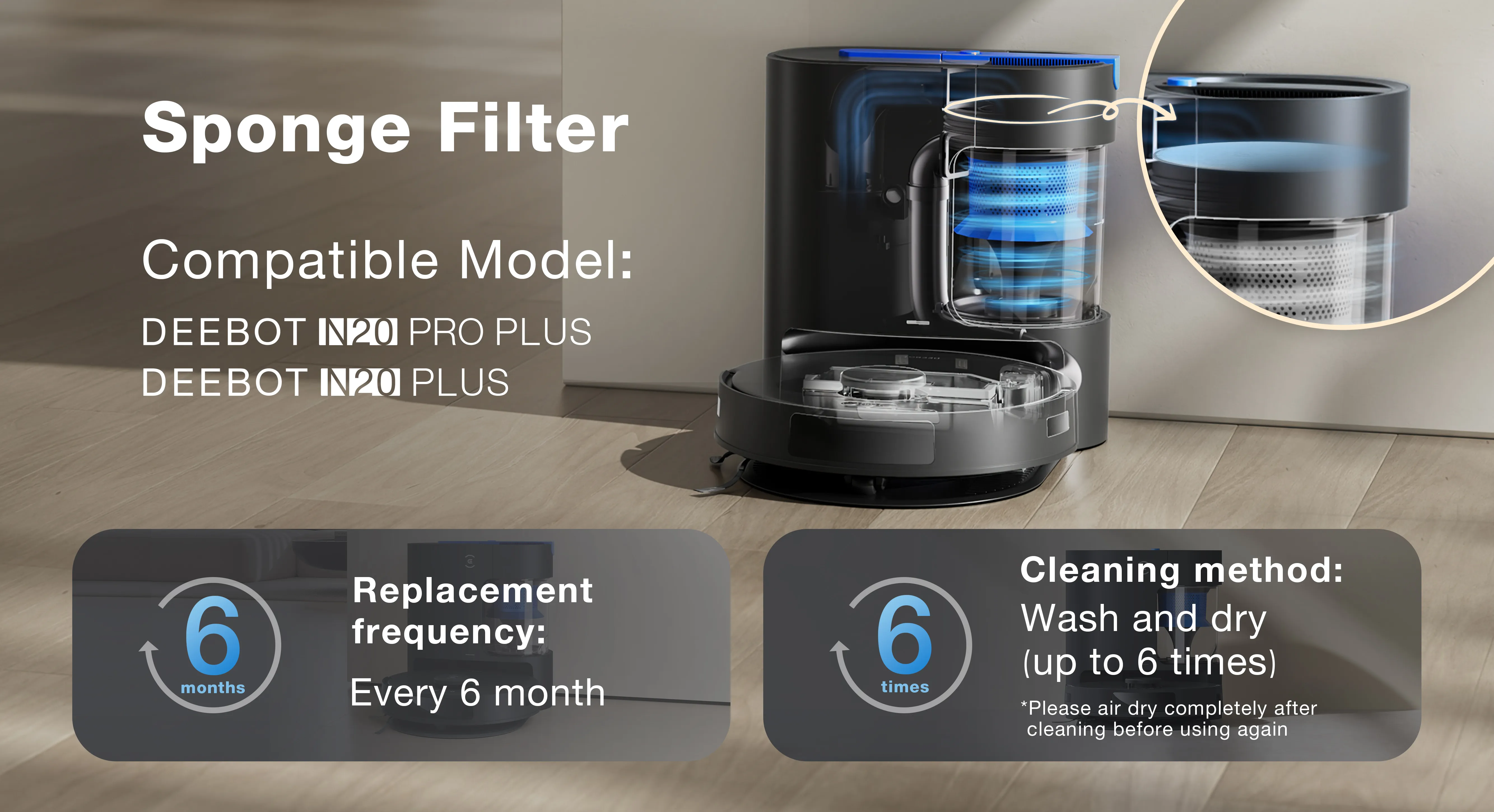 DEEBOT Sponge Filter_Listingpage 1