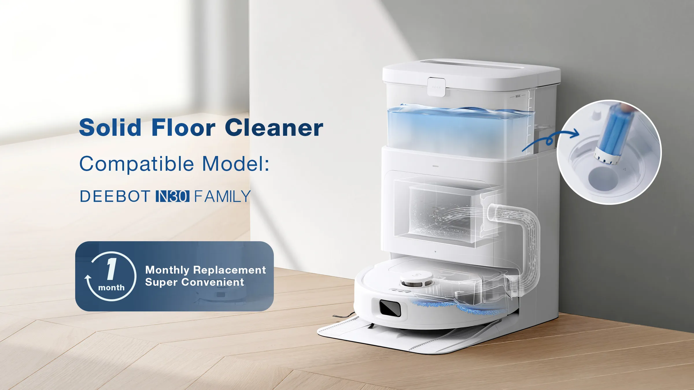 DEEBOTN30 SolidFloorCleaner 1