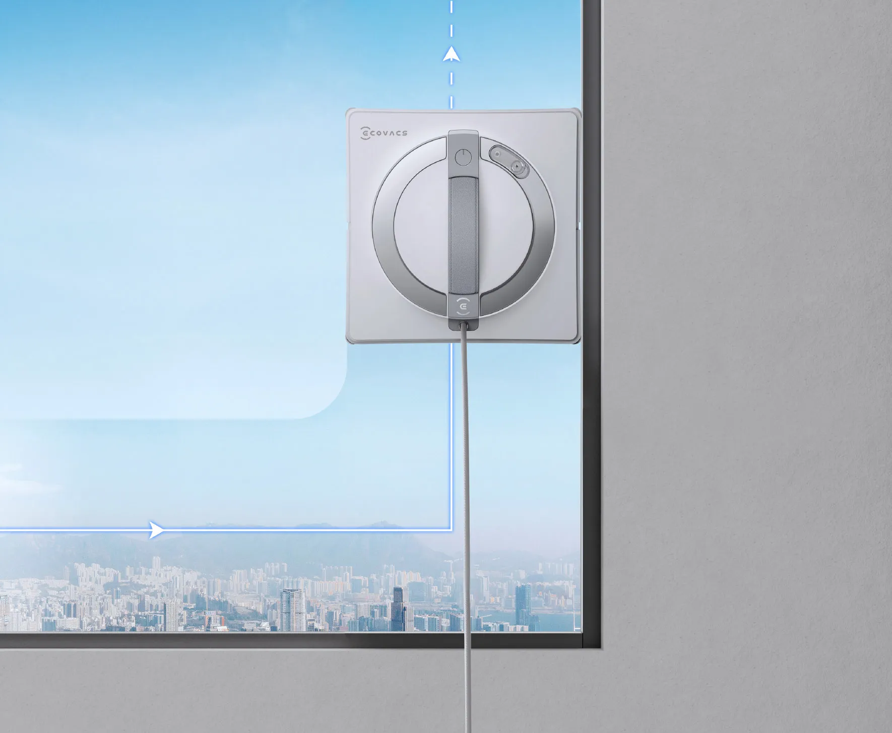 Industry-first edge cleaning mode which brings ultimate cleanliness to window edges