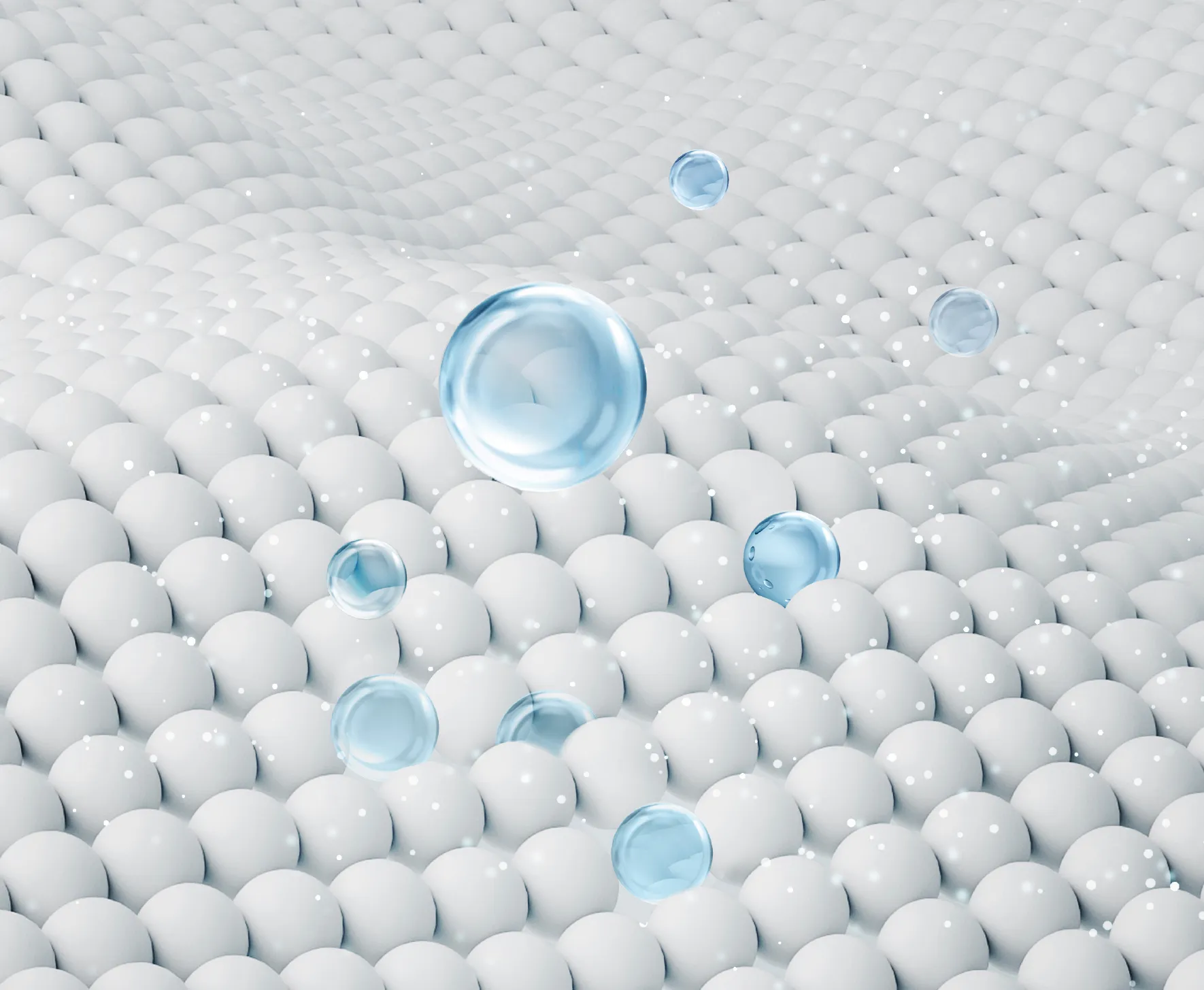 Cleaning cloth with a high water retention rate to help remove caked on dirt