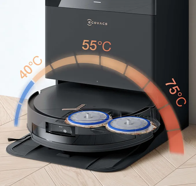 Temperature-Controlled Mop Washing