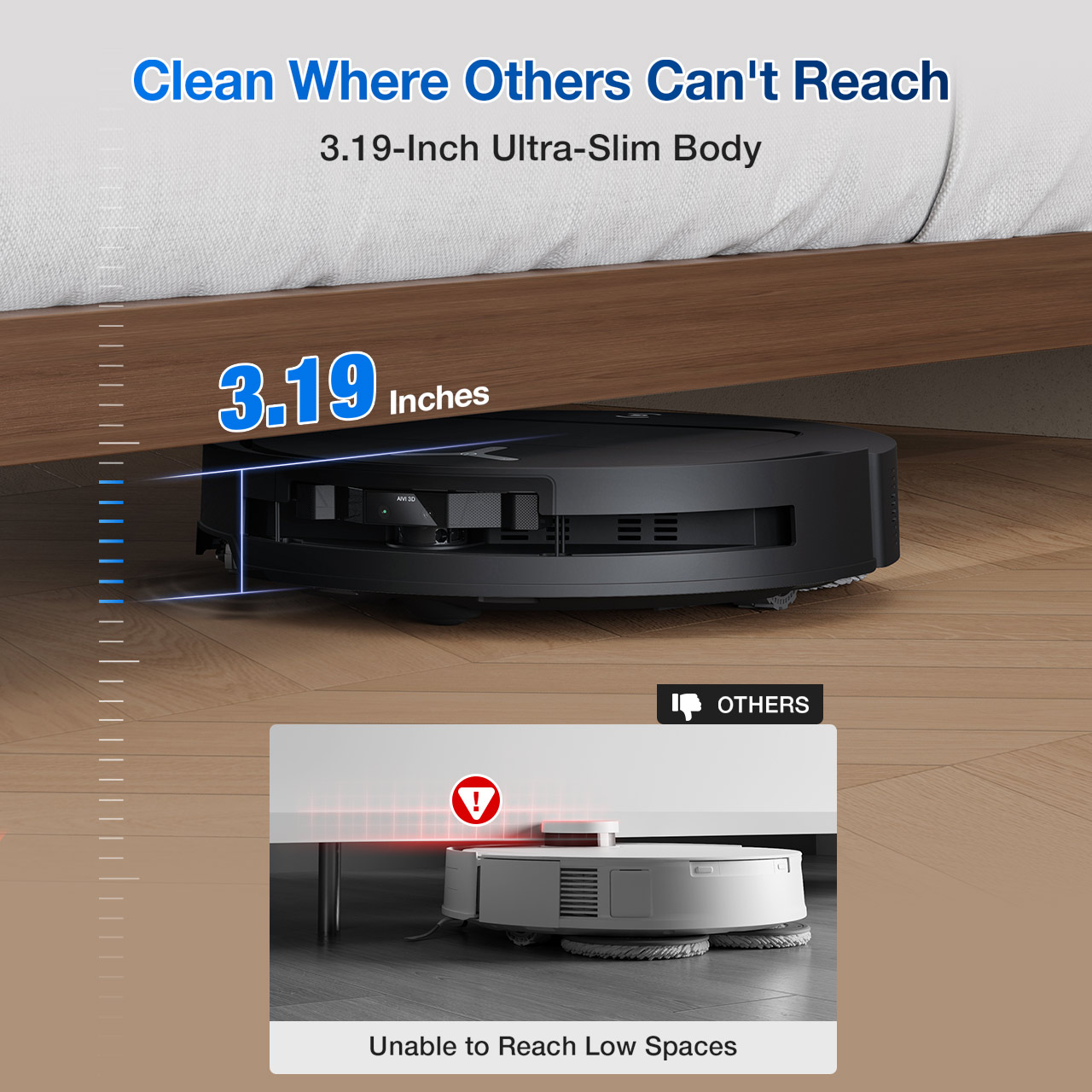 DEEBOT T50 OMNI Self-Empty Robot Vacuum & Mop (Strong Suction