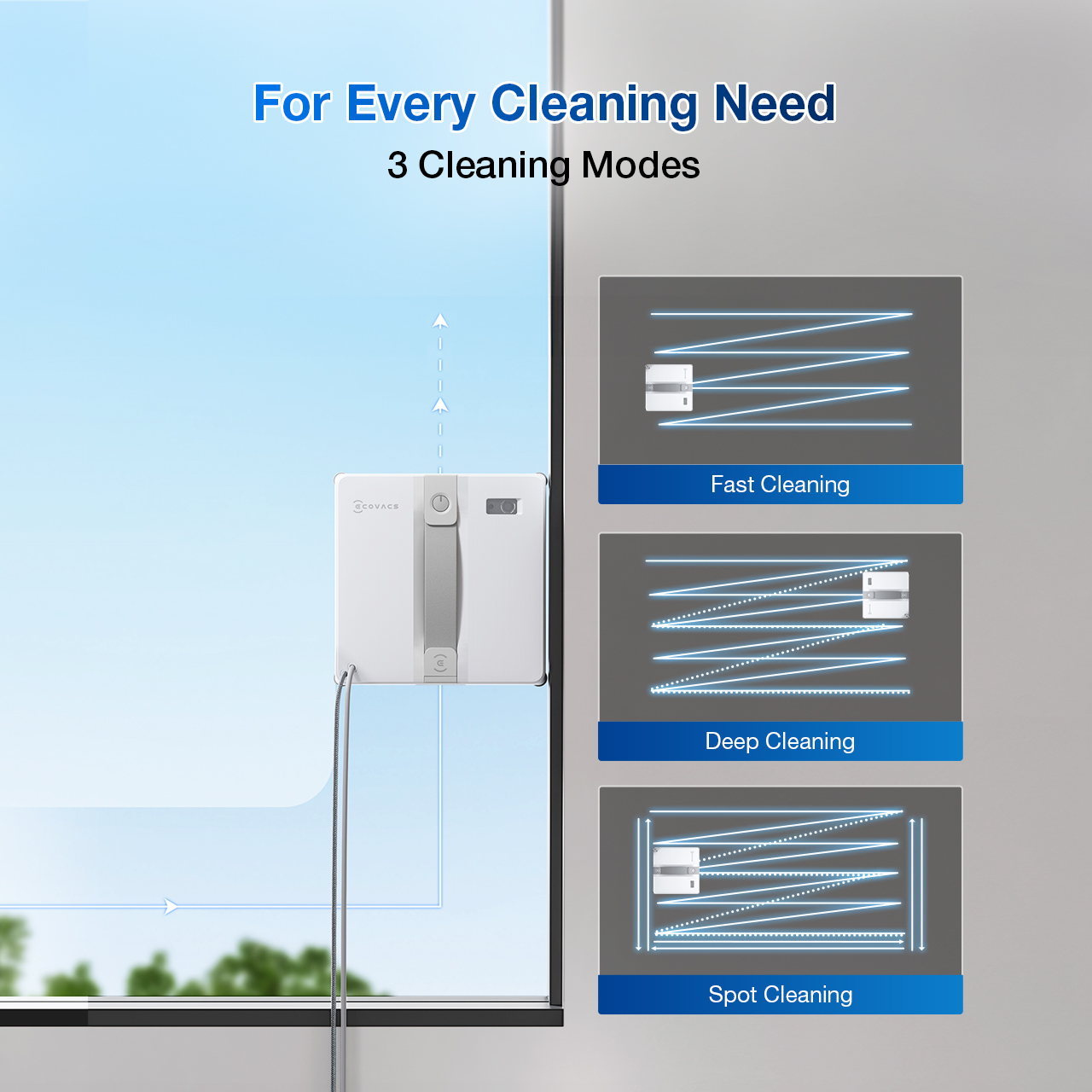 WINBOT mini Window Cleaning Robot + Storage Case - ECOVACS US