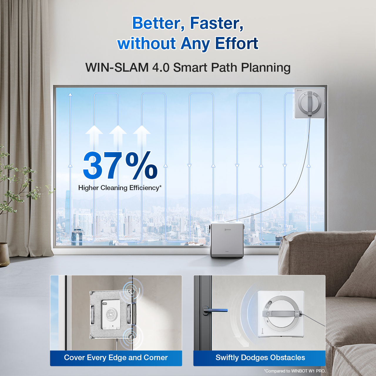 ECOVACS WINBOT W2 PRO OMNI - Thumbnail 3