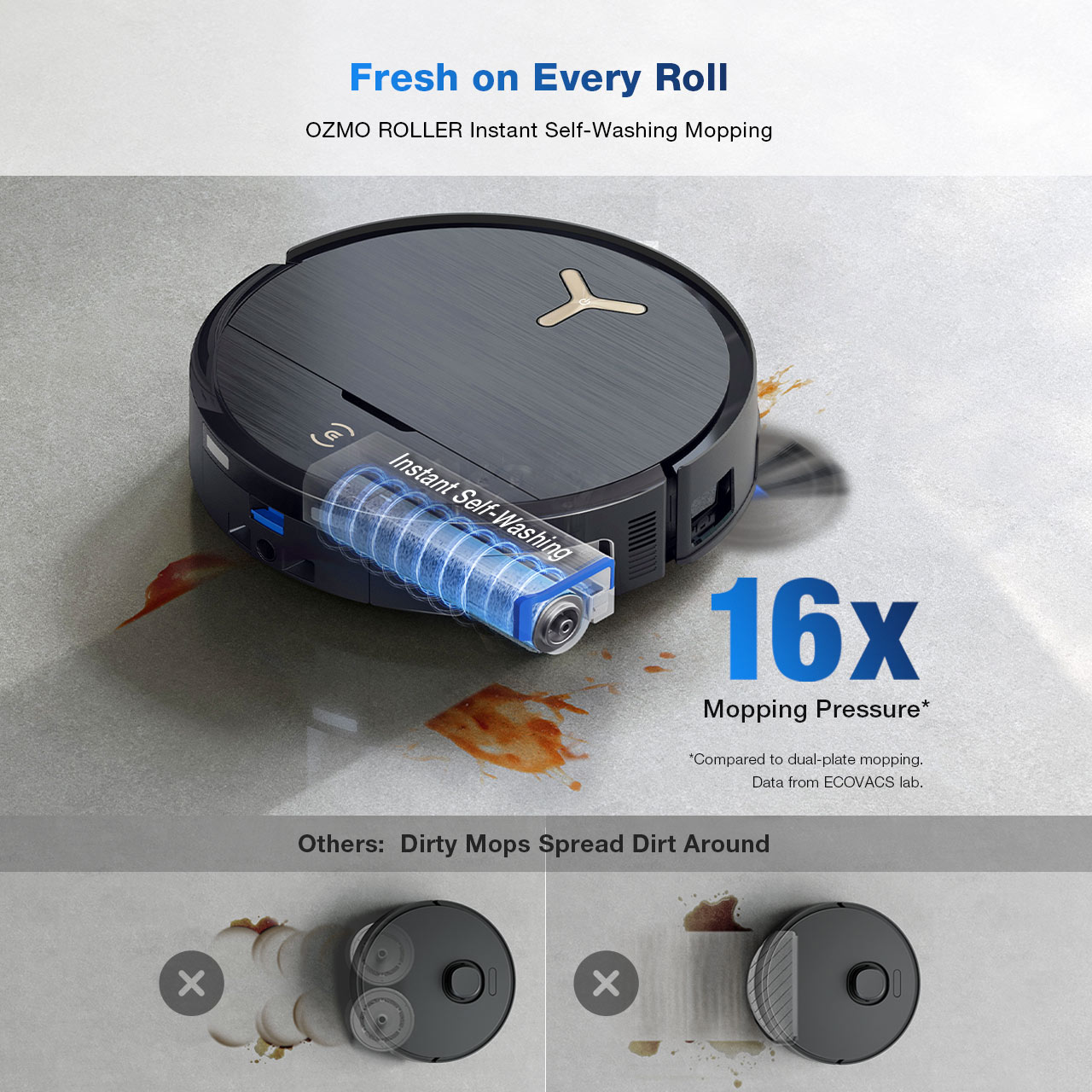 ECOVACS DEEBOT X9 PRO OMNI + WINBOT W2 PRO OMNI - Thumbnail 3