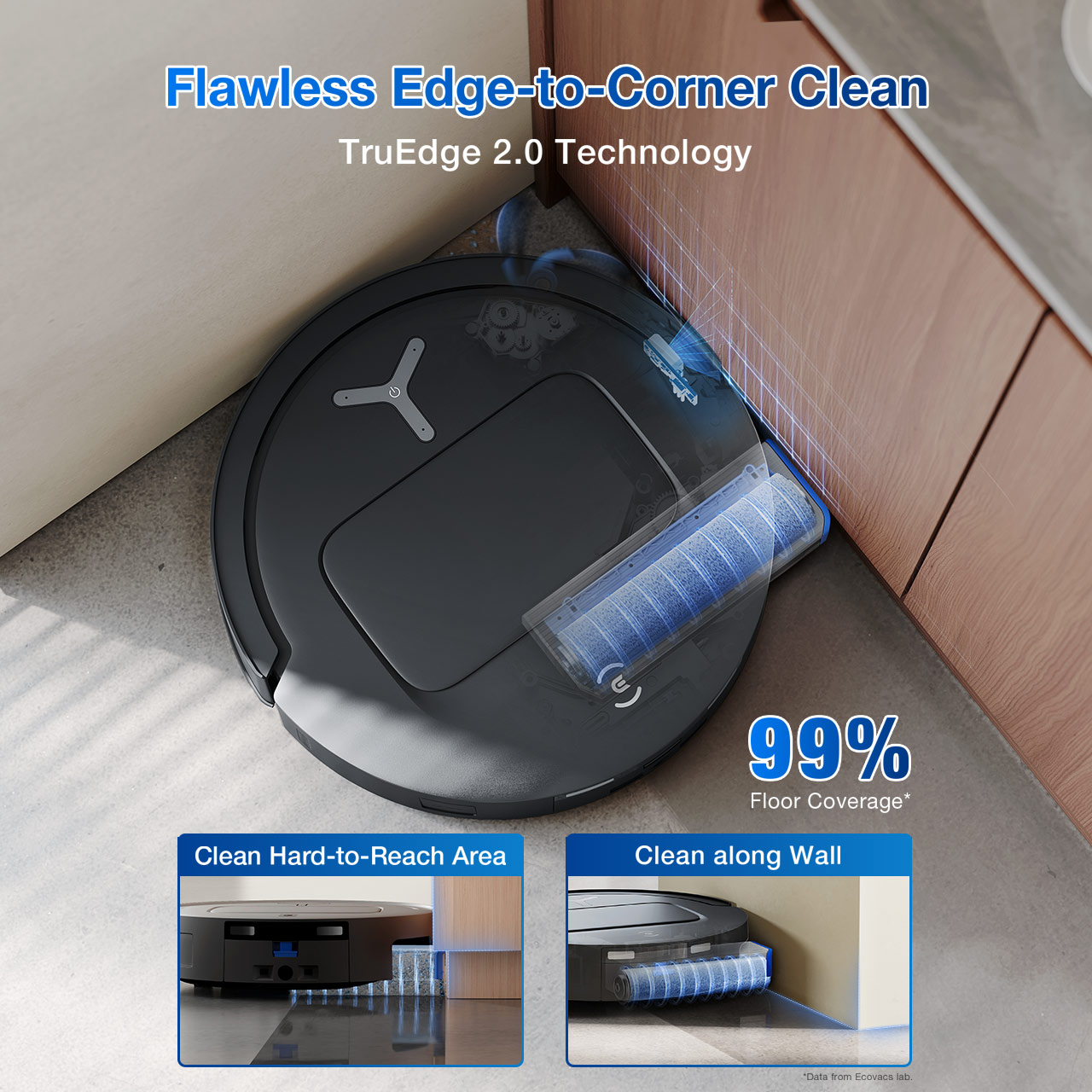 ECOVACS DEEBOT T80 Omni Robot Vacuum and Mop - Thumbnail 4