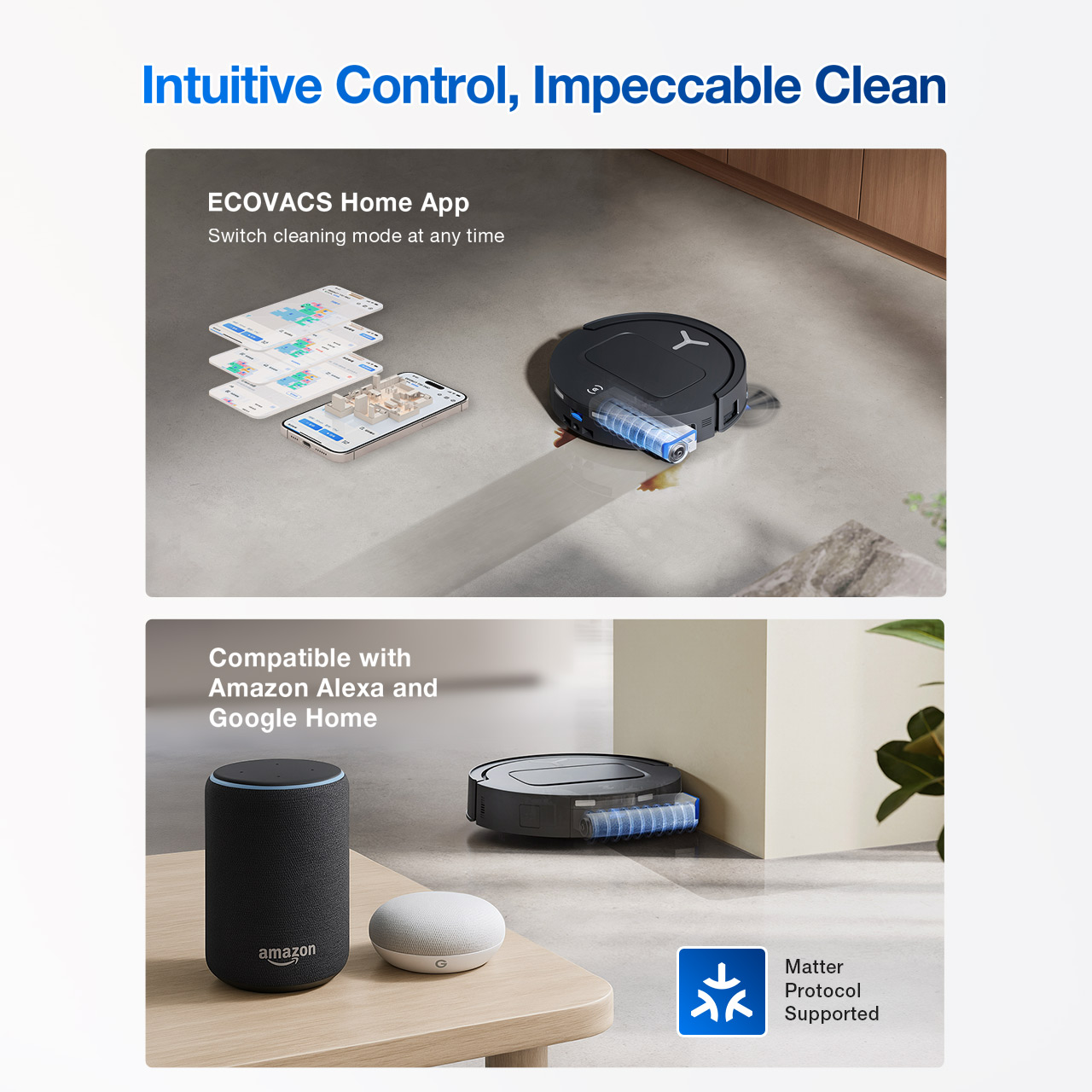 DEEBOT T80 OMNI Robot Vacuum and Mop + Accessories - ECOVACS US