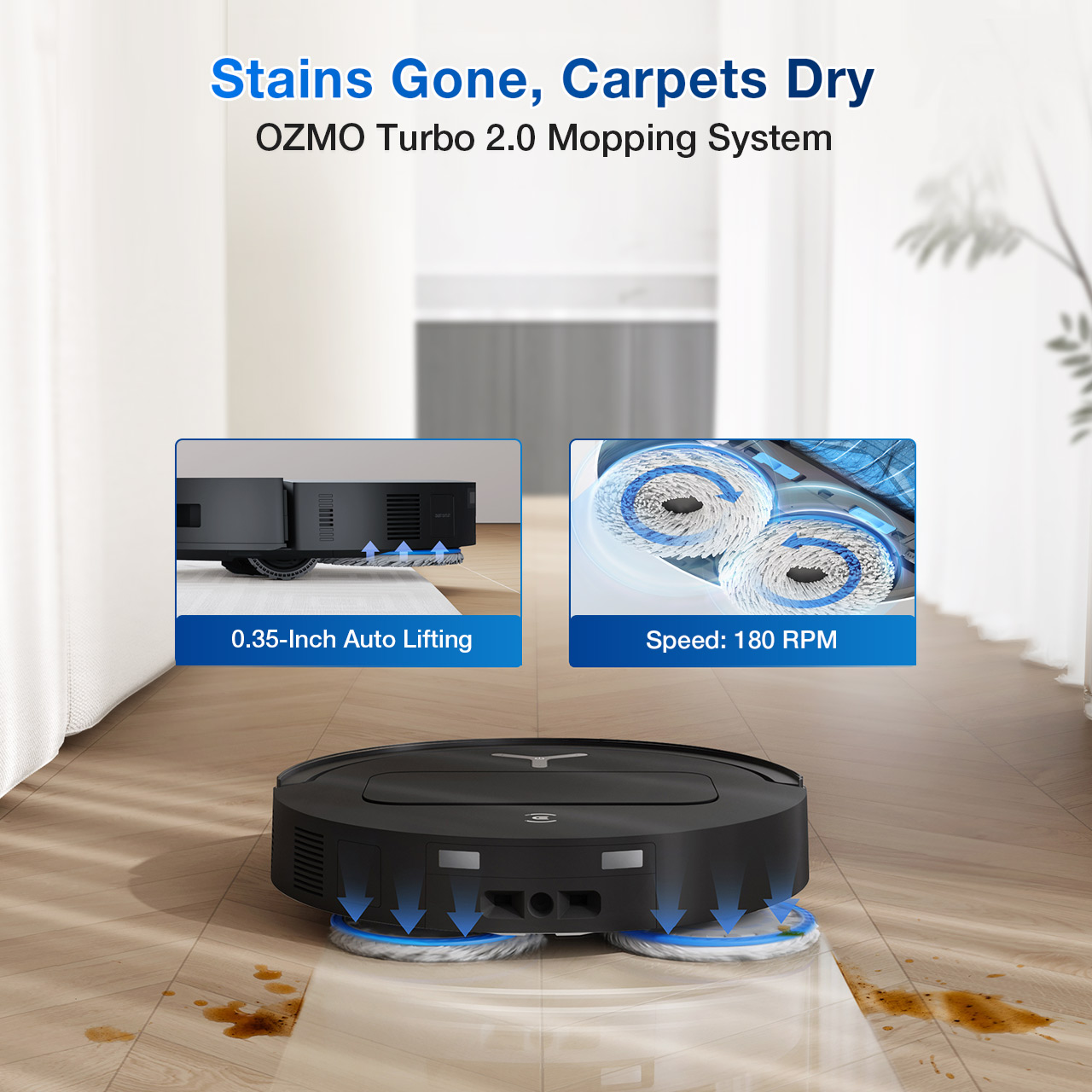 DEEBOT T50 OMNI Self-Empty Robot Vacuum & Mop (Strong Suction