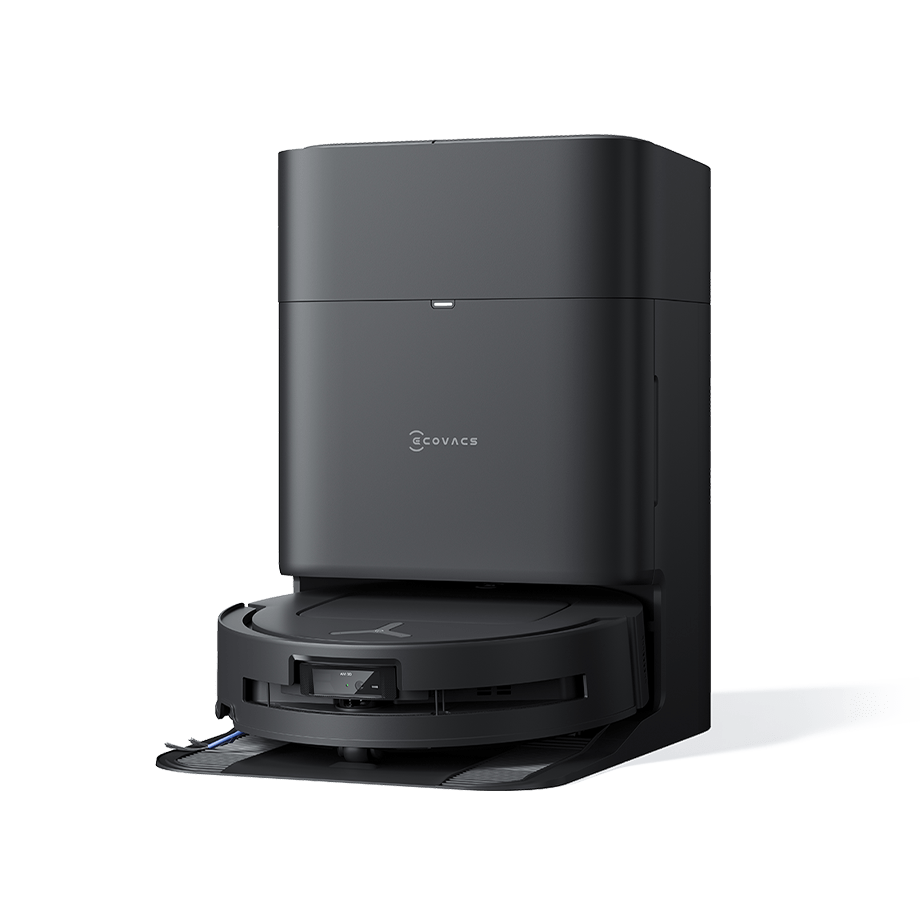 DEEBOT X2 OMNI Black | Square Robot Vacuum & Mop (8000pa, Auto