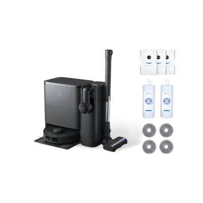 DEEBOT T30S COMBO COMPLETE Package Robot Vacuum & Mop + Handheld Vacuum + Accessories