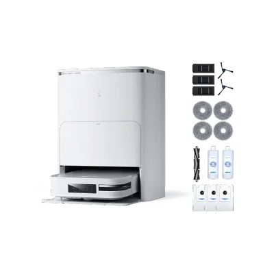 DEEBOT X2 OMNI White Robot Vacuum and Mop + Accessories