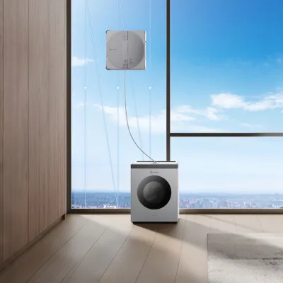 WINBOT W3 OMNI Window Cleaning Robot + Cleaning Solution (1L) * 2bottles