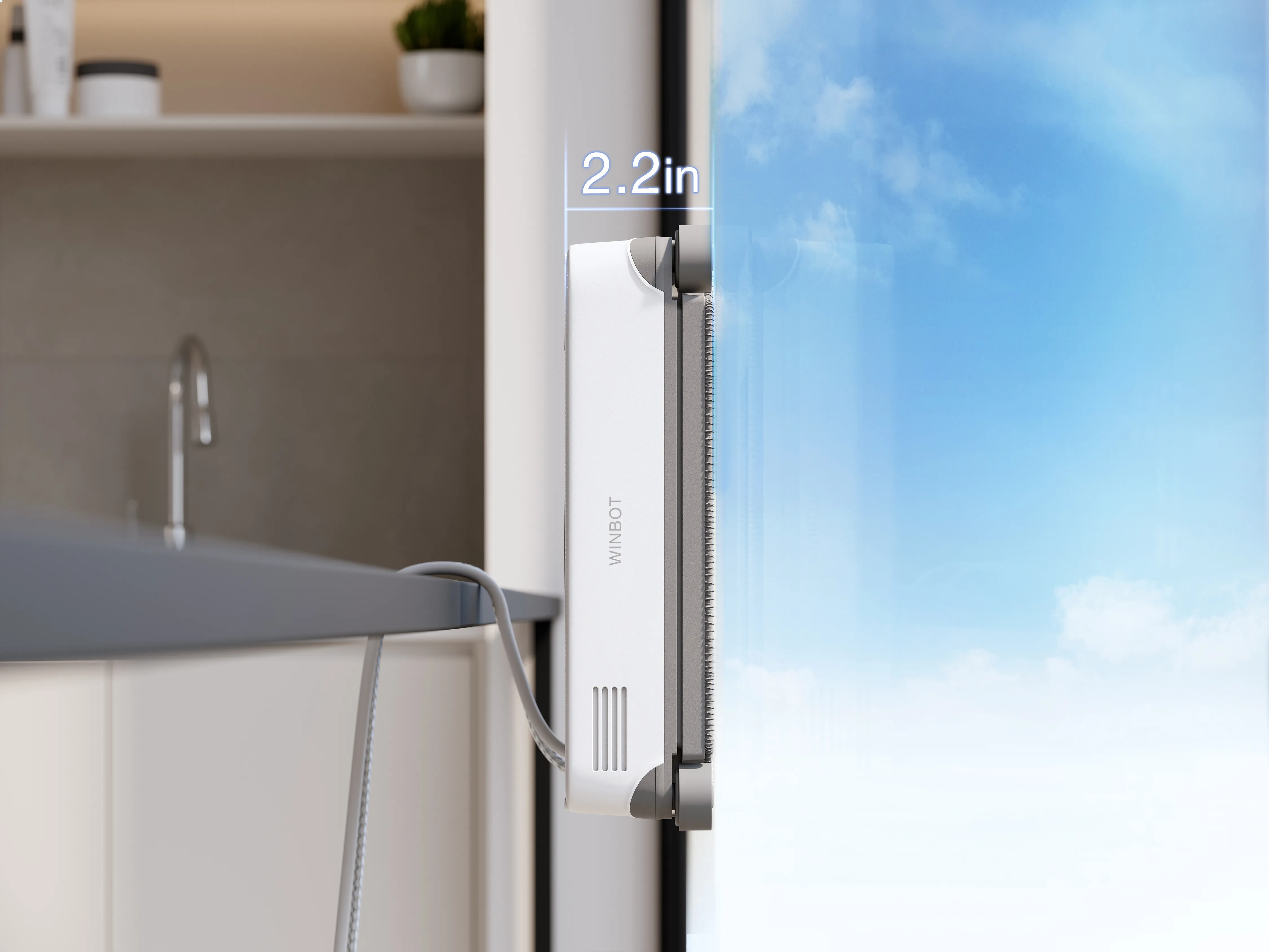 Adapts Flexibly to Various Narrow Window Cleaning Scenarios