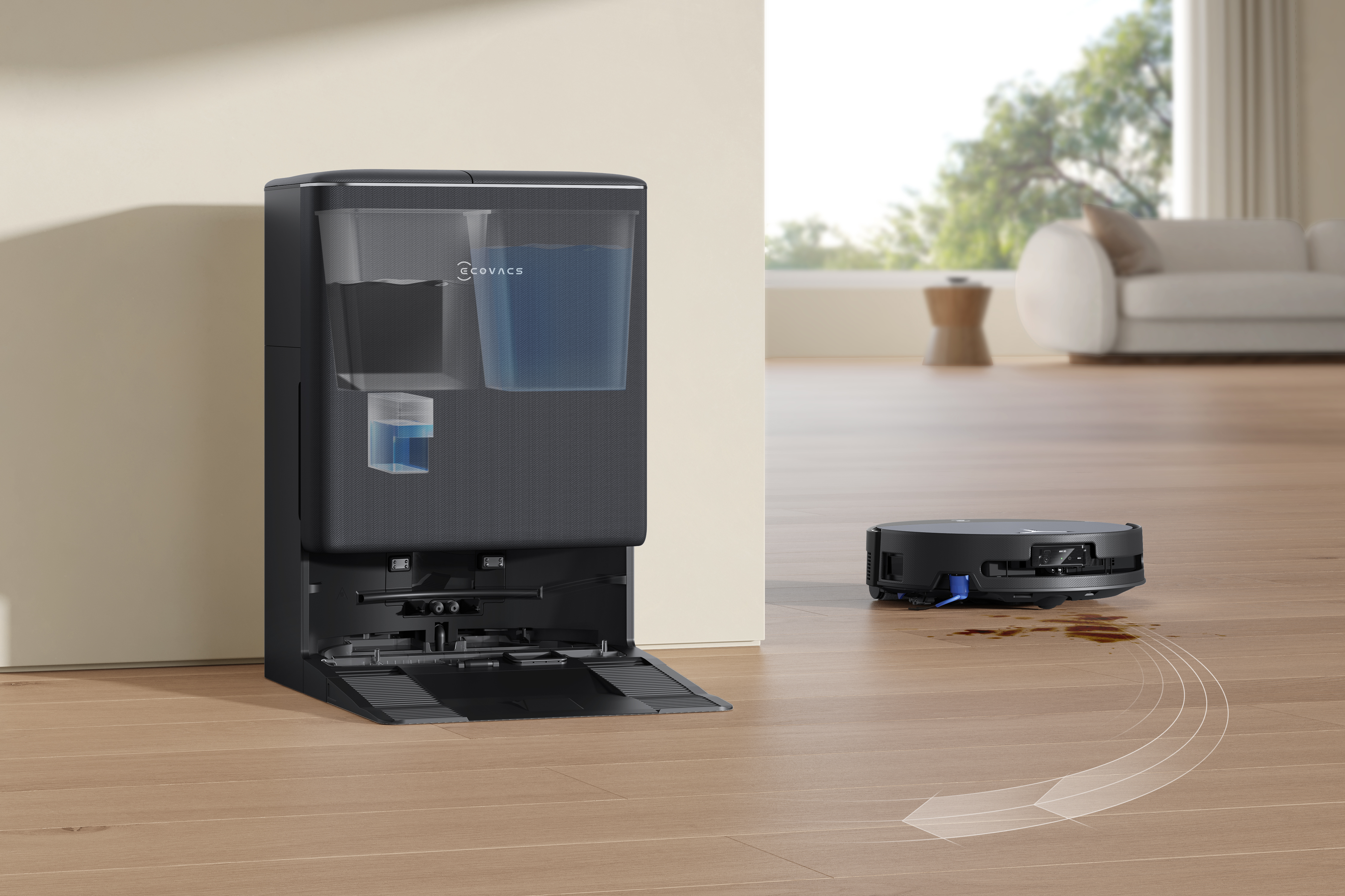 【新品•未使用】ECOVACS DEEBOT T90 PRO OMNI DEEBOT T90 PRO OMNI Automated Vacuum Cleaner (30,000Pa Suction