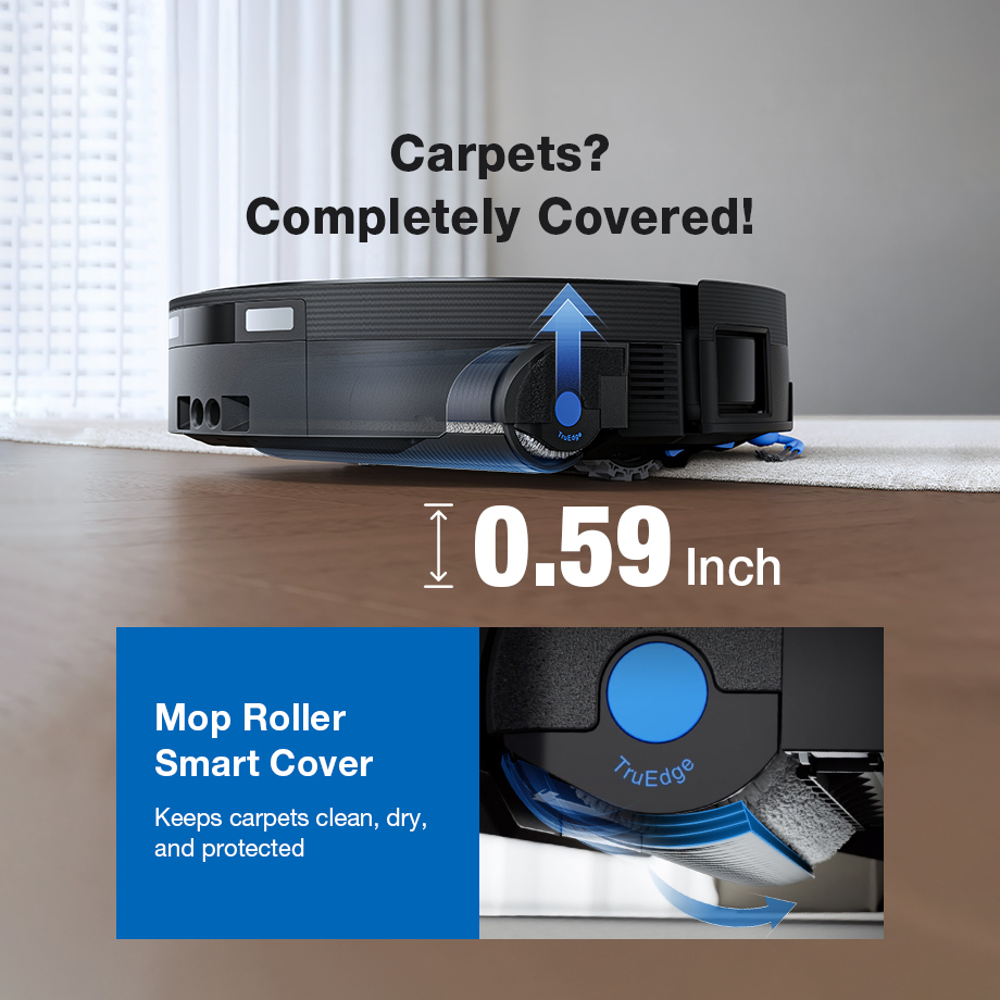 DEEBOT X12 OmniCyclone Bagless Robot Vacuum & Mop (22,000Pa Blast