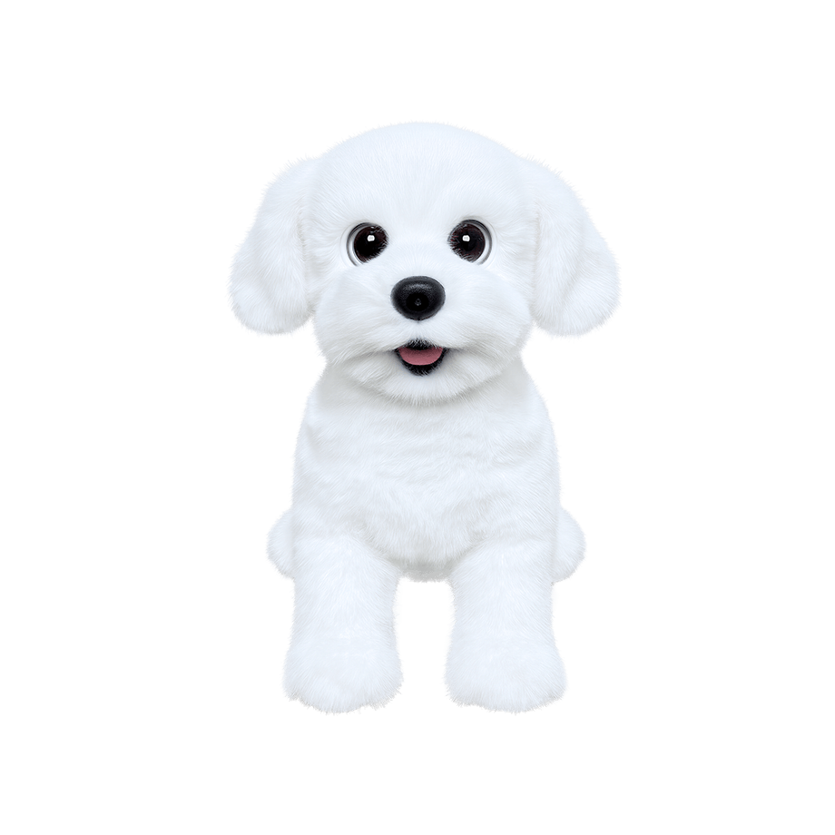 ECOVACS LilMilo White Robotic Pet Companion (AI Emotional