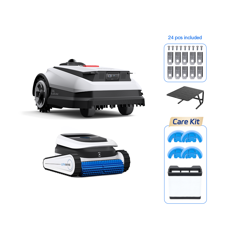 ECOVACS GOAT A2000 LiDAR PRO Robot Lawn Mower Package +