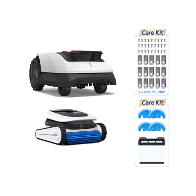 GOAT O1000 RTK Care Kit + ULTRAMARINE P1 Care Kit Robotic Pool Cleaner