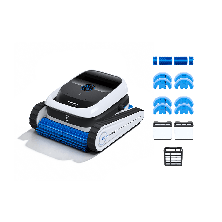 Ultramarine P1 Cordless Robotic Pool Cleaner (4800GPH Suction, 180
