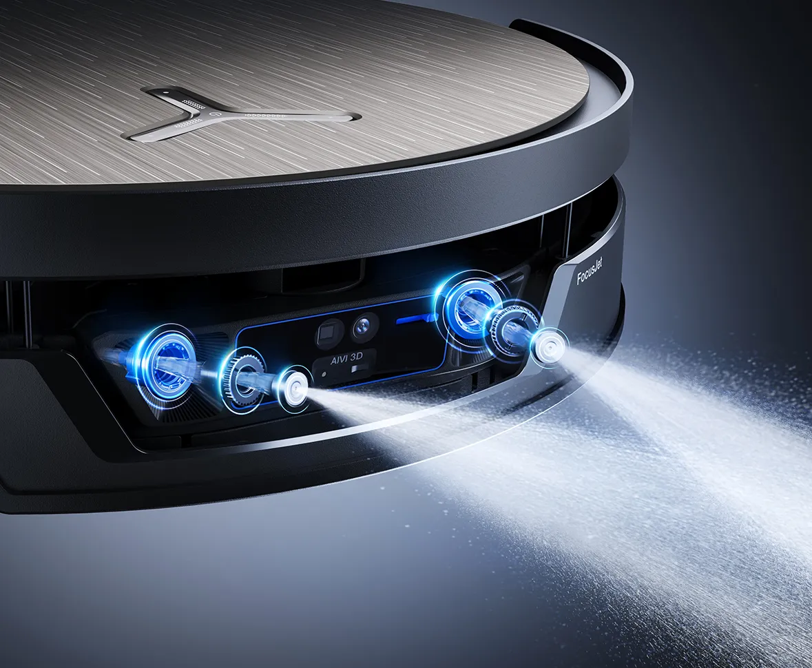 FocusJet Stain Pre-dissolving Technology FocusJet Stain Pre-dissolving Technology