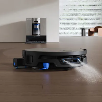 DEEBOT X12S OmniCyclone Bagless Robot Vacuum & Mop (53AW Deep Suction, FocusJet, OZMO Roller 3.0)